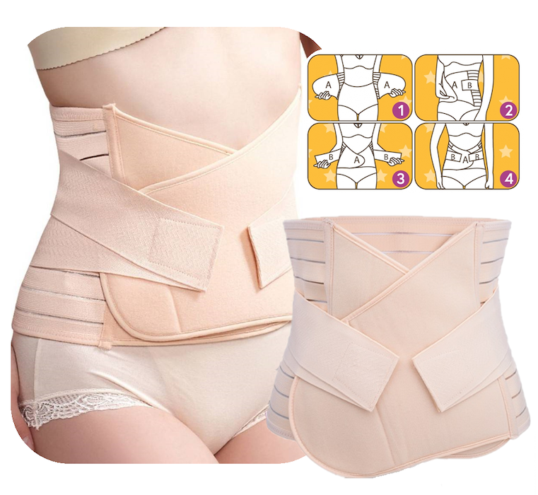 autumnz postpartum abdominal binder tummy reshape shapping slimming binder bengkung perut bersalin 产后塑身带